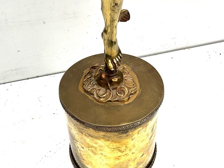 Mercury Messenger To The Gods Bronze Figure.