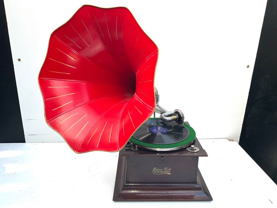 Primary image for Horned Gramophone By Edison Bell  Rare.