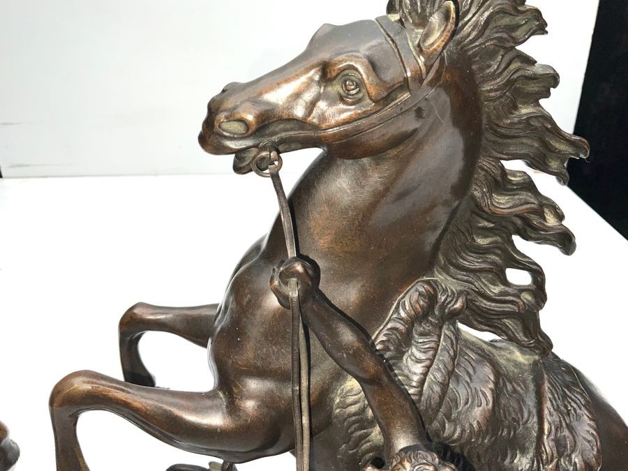 Marley Horses, Bronze By Coustou