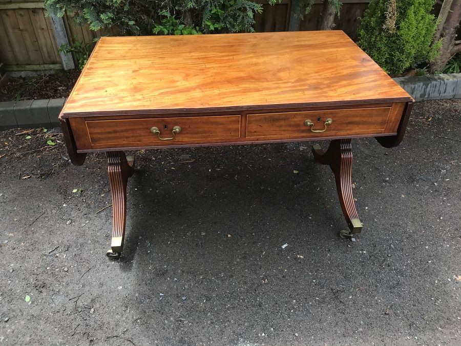 Primary image for Sofa Table Free Standing Draws Either Side