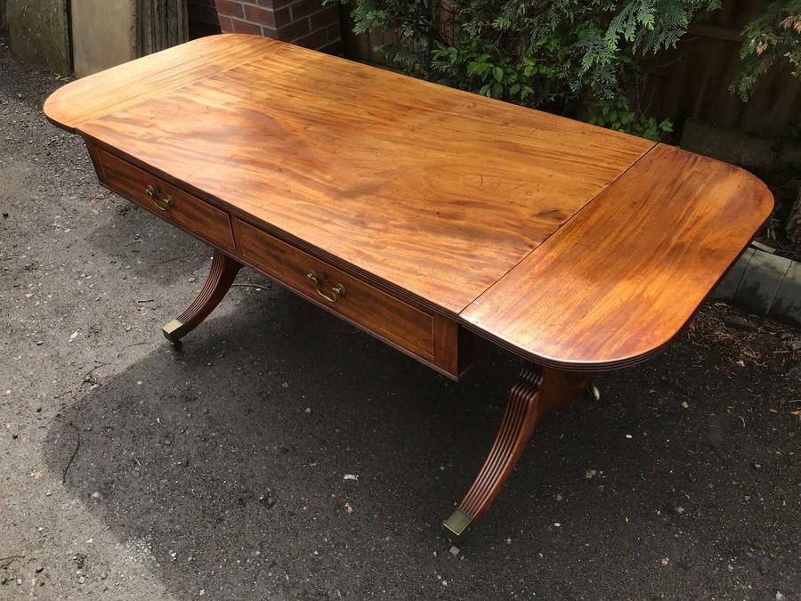 Sofa Table Free Standing Draws Either Side