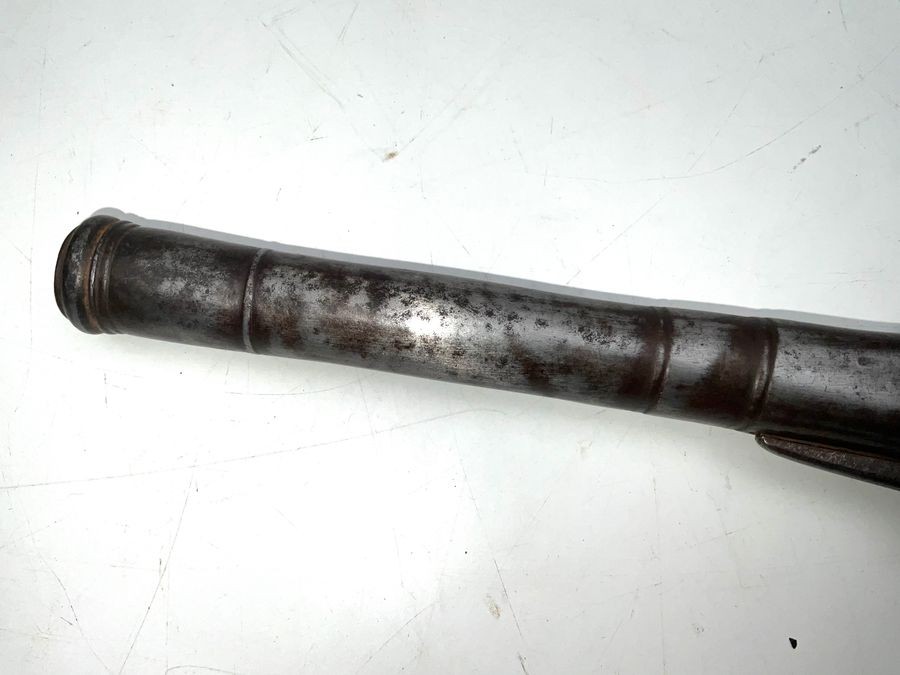 Cannon Barreled Percushion Pistol