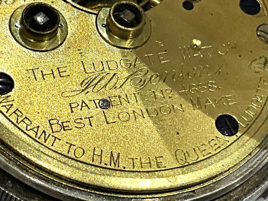 Pocket Watch Solid Silver Cased