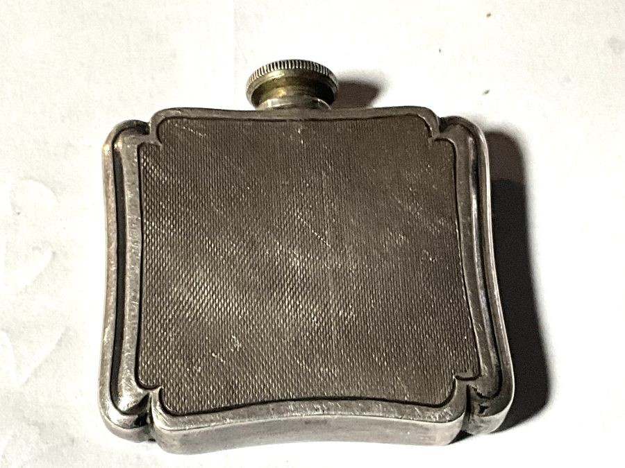 Silver Ladys Purses Scent Container