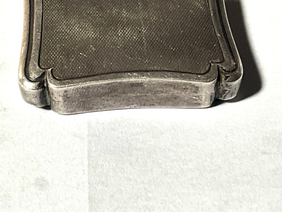 Silver Ladys Purses Scent Container