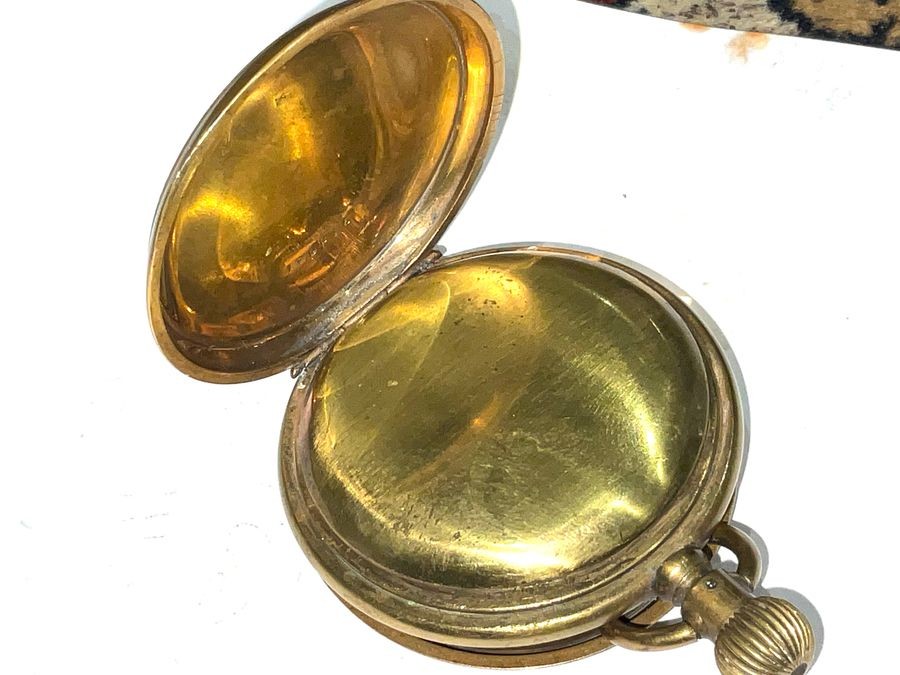 Railway Mans Full Hunter Pocket Watch