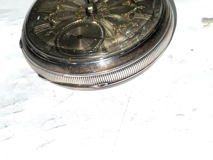 Pocket Watch Silver Cased Fusee