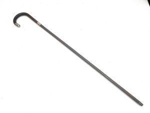 One of the very best, condition is superb, strong and sturdy silver mounts hallmarked for london 1927, total length of 91 cm, across crooks handle 12 cm, stick diameter from the top is 2 cm tapering down to ferrule 18 mm, from steel tip to the top of the handle is 82 cm, one of the best for anyone’s collection, offering free delivery worldwide reference ak3. Tel: we accept online payments for all our items listed: bank transfer cash on collection or if wishing over the phone using your debit or credit cards, also doing layby payments plan, or email giving your address details & contact number and we shall send you your items invoice to make