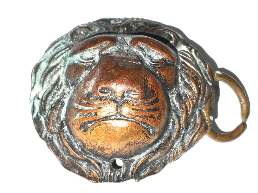 Military Officers Capes Lion Head Brass Clasps Victorian