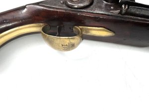 Pistol dated on lock for 1802 consider personal officers purchase most likely back in the 18th century, has london proof makes on barrel, the actions working as it should, the gunsmith is reputed to have been the first to set up shop in london, there are some blemishes to the pistol as to be expected being that old. Length of 41 cm height 16 cm depth being 6 cm, offering free uk delivery, reference dbss. Tel: we accept online payments for all our items listed: bank transfer cash on collection or if wishing over the phone using your debit or credit cards, also doing layby payments plan, or email giving your address details & contact number and we shall send you your items invoice to make