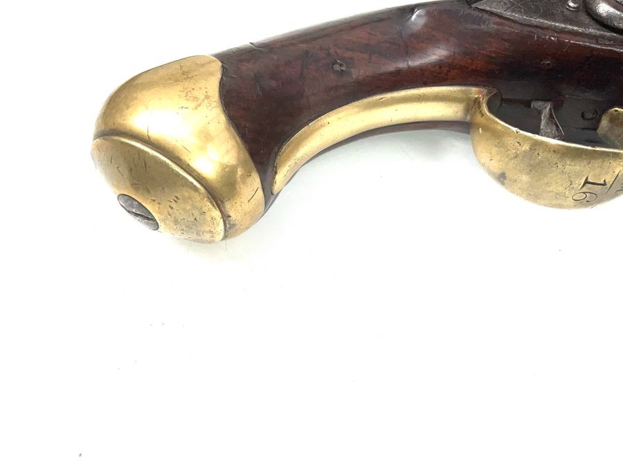 Flintlock Pistol By Harrison Of London