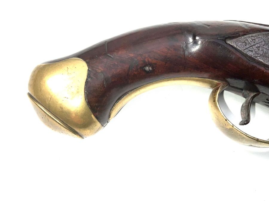 Flintlock Pistol By Harrison Of London