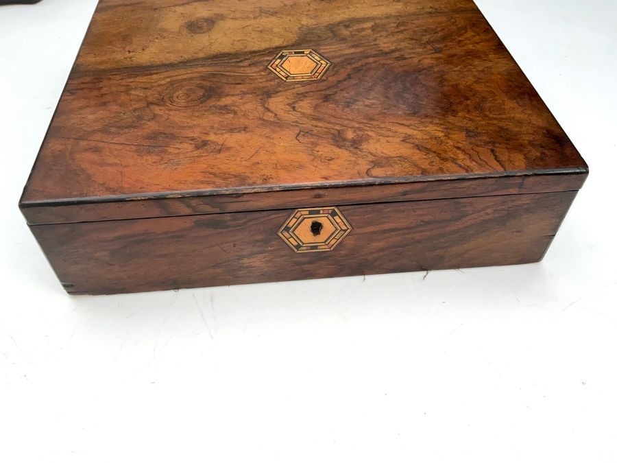 Gun-box Burr Walnut With Locking Key