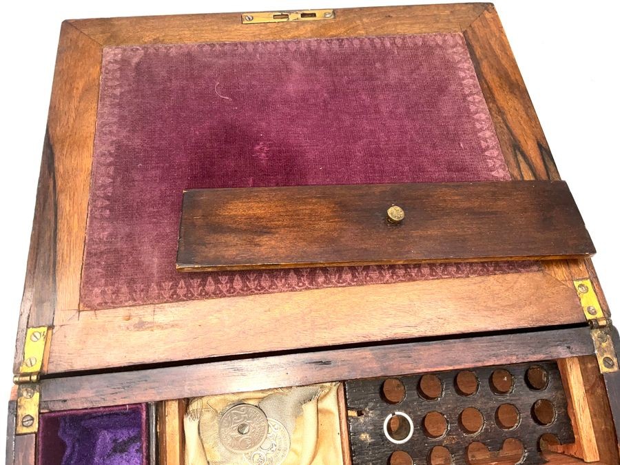 Gun-box Burr Walnut With Locking Key