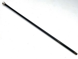 Silver tops has hallmarks for chester 1903, overall conditions very good, length in total being 92 cm silver tops diameter being 4 cm, ebony sticks diameter from the top is 2 cm tapering down to ferrule 18 mm, from the steel tip to the top of silver grip being 84 cm, offering free uk delivery, reference ak5