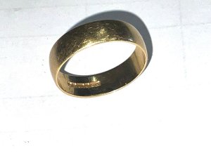British hallmarks for 18ct solid gold sized n-o weighs 4.36 grams, reference sb. Tel: we accept online payments for all our items listed: bank transfer cash on collection or if wishing over the phone using your debit or credit cards, also doing layby payments plan, or email giving your address details & contact number and we shall send you your items invoice to make