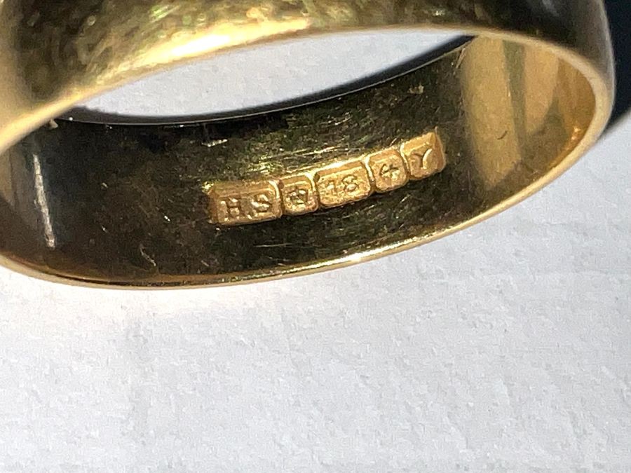 18ct Gold Wedding Band Ring