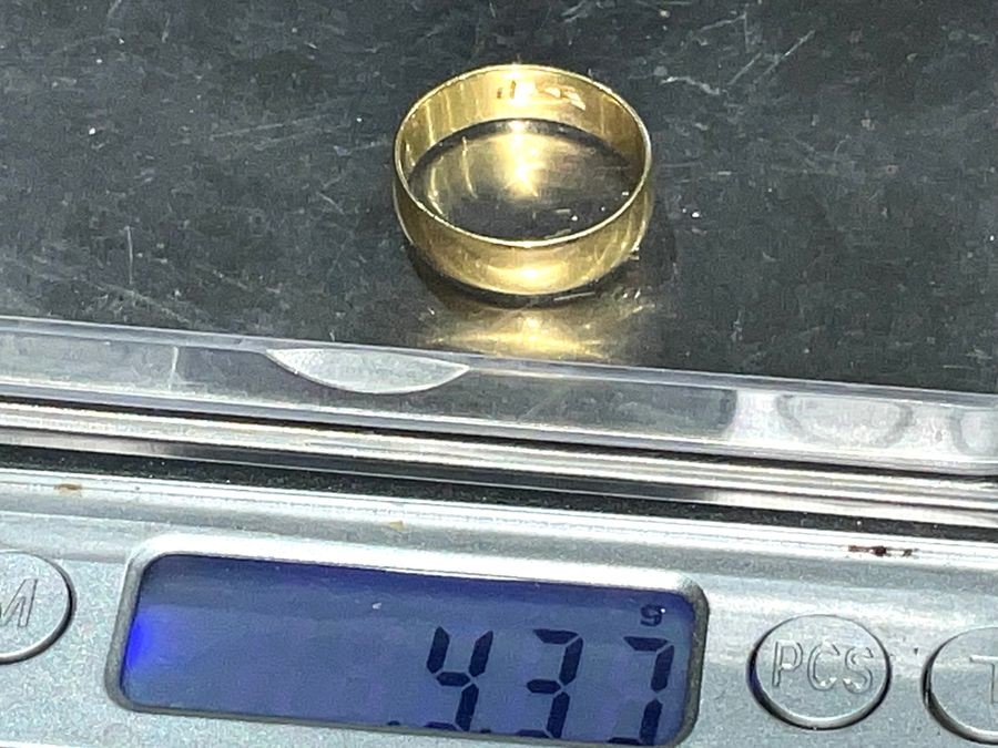 18ct Gold Wedding Band Ring