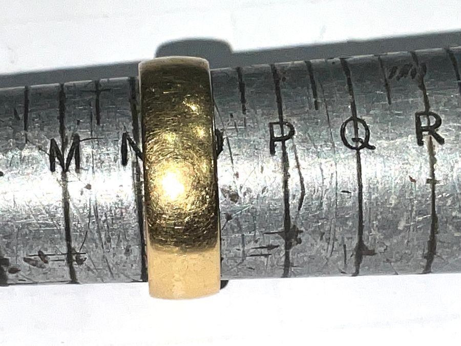 18ct Gold Wedding Band Ring