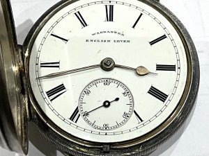 All solid silver and in excellent condition the watch is in excellent condition and in full working order, had recent clean too, offering free delivery uk reference dr7 tel: we accept online payments for all our items listed: bank transfer cash on collection or if wishing over the phone using your debit or credit cards, also doing layby payments plan, or email giving your address details & contact number and we shall send you your items invoice to make