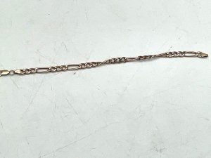 Rose gold stamped italy 375 for 9ct gold, length 19 cm width 5mm weighs 3.57 grams conditions very good length 18 cm, offering free uk delivery reference drc5 tel: we accept online payments for all our items listed: bank transfer cash on collection or if wishing over the phone using your debit or credit cards, also doing layby payments plan, or email giving your address details & contact number and we shall send you your items invoice to make