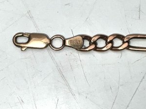 Rose gold stamped italy 375 for 9ct gold, length 19 cm width 5mm weighs 3.57 grams conditions very good length 18 cm, offering free uk delivery reference drc5 tel: we accept online payments for all our items listed: bank transfer cash on collection or if wishing over the phone using your debit or credit cards, also doing layby payments plan, or email giving your address details & contact number and we shall send you your items invoice to make