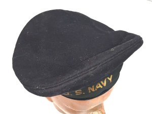 Fantastic condition for the age of this sailors hat, his initials are on the leather sweat band as is the size 7 1/8, offering free uk delivery reference cc tel: we accept online payments for all our items listed: bank transfer cash on collection or if wishing over the phone using your debit or credit cards, also doing layby payments plan, or email giving your address details & contact number and we shall send you your items invoice to make