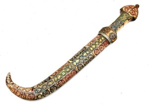 Bone and silver decorated dagger, comes in good condition consider early 19th century, length of 44 cm width 11 cm depth being 25 mm, offering free uk delivery reference dbsd1 tel: we accept online payments for all our items listed: bank transfer cash on collection or if wishing over the phone using your debit or credit cards, also doing layby payments plan, or email giving your address details & contact number and we shall send you your items invoice to make