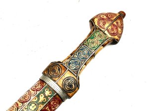 Bone and silver decorated dagger, comes in good condition consider early 19th century, length of 44 cm width 11 cm depth being 25 mm, offering free uk delivery reference dbsd1 tel: we accept online payments for all our items listed: bank transfer cash on collection or if wishing over the phone using your debit or credit cards, also doing layby payments plan, or email giving your address details & contact number and we shall send you your items invoice to make