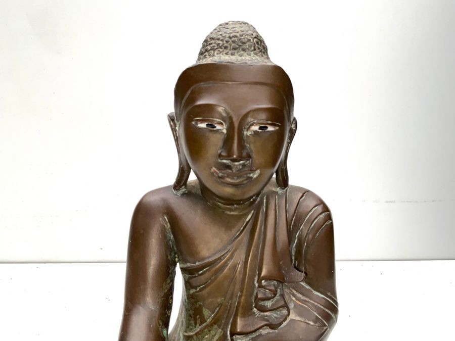 Budha Bronze Burmese 19th Century
