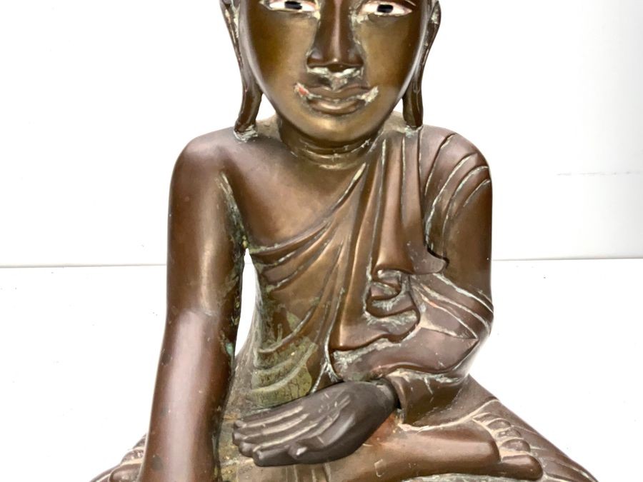 Budha Bronze Burmese 19th Century