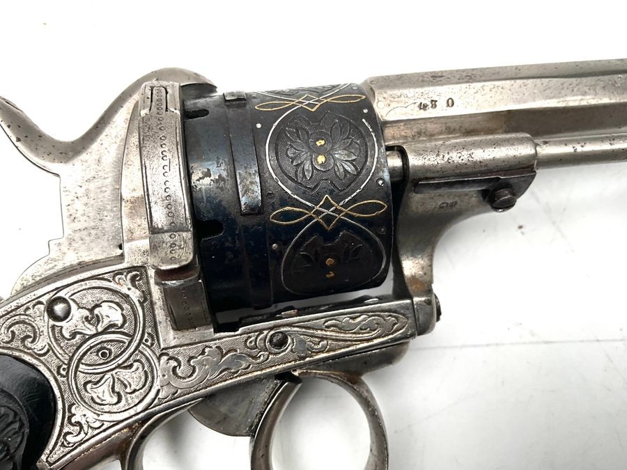 Revolver Pinfire 9m 1850's