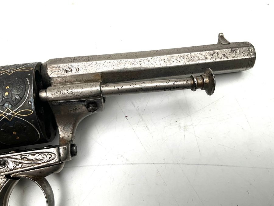 Revolver Pinfire 9m 1850's