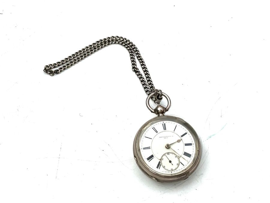 Primary image for Pocketwatch Waltham ( The Farringdon H ) Silver Cased