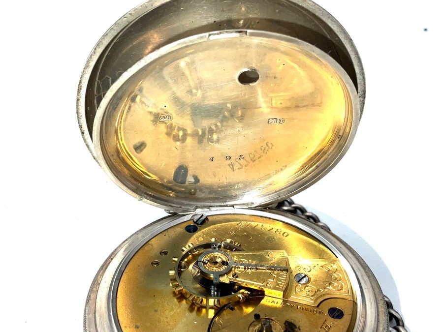 Pocketwatch Waltham ( The Farringdon H ) Silver Cased