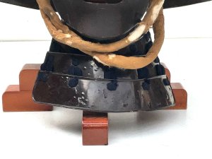 A koboshi kabuto and mempo [face mask] | the helmet from edo period, 17th century overall condition is good, will ship worldwide ask for your delivery quote, reference dgs