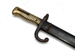 Bayonets in untouched condition still retains original blueing to blade which has some nicks to the cutting edge, offering free uk delivery reference dbsd2 tel: we accept online payments for all our items listed: bank transfer cash on collection  or if wishing over the phone using your debit or credit cards, also doing layby payments plan, or email giving your address details & contact number and we shall send you your items invoice to make