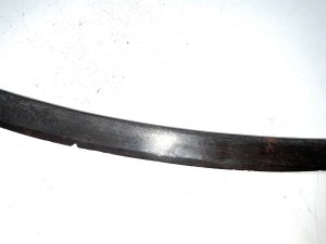 Superb solid silver tulwar, the curved blades exceptional being of the finest steel and a very fine slim blade, showing some nicks to the cutting edge as to be expected from this being used for its purpose, will make a fine wall exhibition piece, sizes are length in total 82 cm length across guards 8 cm diameter of grips pommel being 6 cm, offering free delivery uk reference dbsd3.