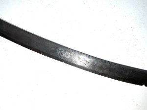 Superb solid silver tulwar, the curved blades exceptional being of the finest steel and a very fine slim blade, showing some nicks to the cutting edge as to be expected from this being used for its purpose, will make a fine wall exhibition piece, sizes are length in total 82 cm length across guards 8 cm diameter of grips pommel being 6 cm, offering free delivery uk reference dbsd3.