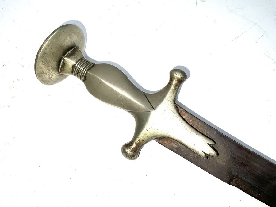 Indian Tulwar Silver Handle Circa 18th Century