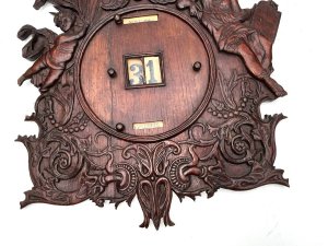 French revolution era says in latin peace & harmony laughable as dates shows the times of the terror the work has some blemishes but the moving sections day date and months still working, remarkable no worm signs at all, the woods very firm the patinas wonderful mellowed, the sizes are height 50 cm width 40 cm depth 4 cm reference bbc3 tel: we accept online payments for all our items listed: bank transfer cash on collection or if wishing over the phone using your debit or credit cards, also doing layby payments plan, or email giving your address details & contact number and we shall send you your items invoice to make