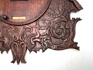 French revolution era says in latin peace & harmony laughable as dates shows the times of the terror the work has some blemishes but the moving sections day date and months still working, remarkable no worm signs at all, the woods very firm the patinas wonderful mellowed, the sizes are height 50 cm width 40 cm depth 4 cm reference bbc3 tel: we accept online payments for all our items listed: bank transfer cash on collection or if wishing over the phone using your debit or credit cards, also doing layby payments plan, or email giving your address details & contact number and we shall send you your items invoice to make