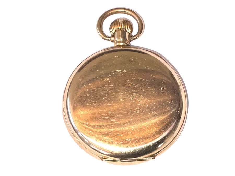 Pocket Watch Gold Plated Mechanical Swiss Made