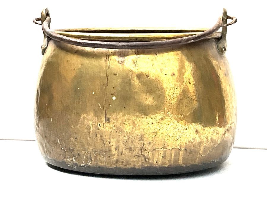 Primary image for Georgian Heavy And Large Brass Pan For Display