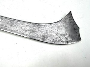 A most rare 18th-19th century nepalese battle kora a terribly effective weapon." 'kora,' has an inner cutting edge,this ones in very good condition length in total of 72 cm width of blade at widest point being 11 cm depth being 9 cm, if interested ask for quote, reference dbsd3 tel: we accept online payments for all our items listed: bank transfer cash on collection or if wishing over the phone using your debit or credit cards, also doing layby payments plan, or email giving your address details & contact number and we shall send you your items invoice to make