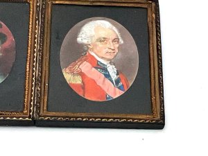 Officer in the east india company in georgian times, the paintings are in very good condition possibly officers names on the back of frame, sizes closed are height 12 cm width 9 cm depth being 2 cm closed, reference sb. Tel: we accept online payments for all our items listed: bank transfer cash on collection or if wishing over the phone using your debit or credit cards, also doing layby payments plan, or email giving your address details & contact number and we shall send you your items invoice to make