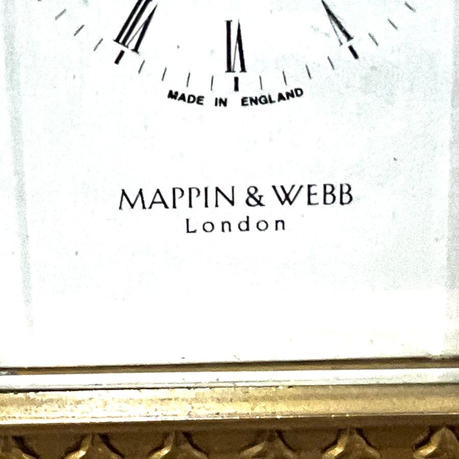 Mappin & Webb Carriage Clock