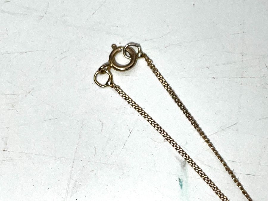 Gold Locket And Chain 9ct