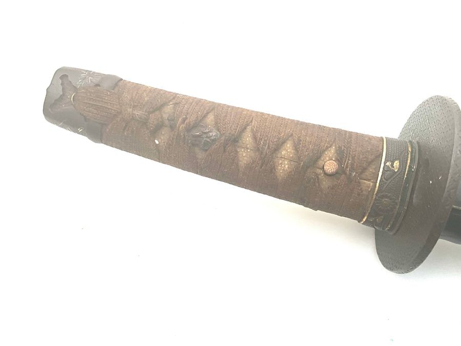Wakizashi Mounting. Edo Period Samurai Short Sword