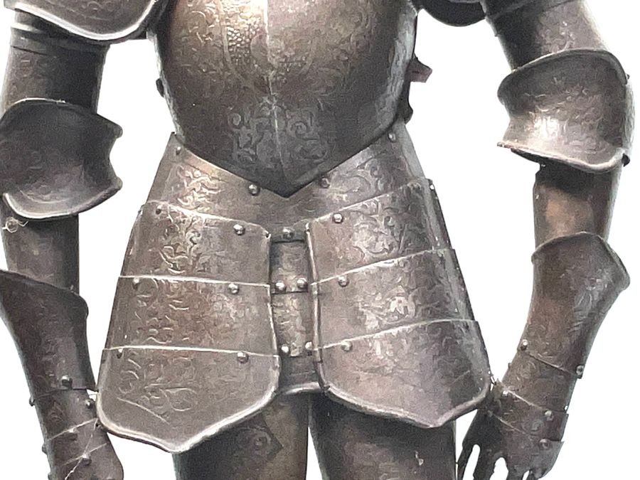 An Impressive Early 19th Century Half Sized Full Suit Of Armour